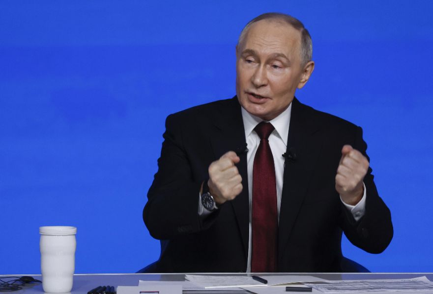 <p>Ежегодната голяма пресконференция на Путин</p>