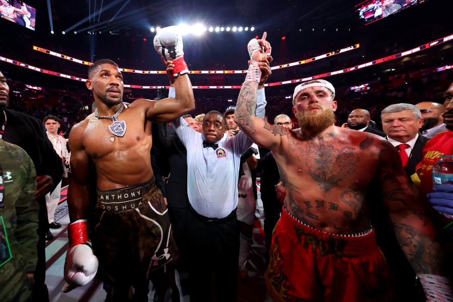 Джейк Пол срещу Антъни Джошуа в Маями1