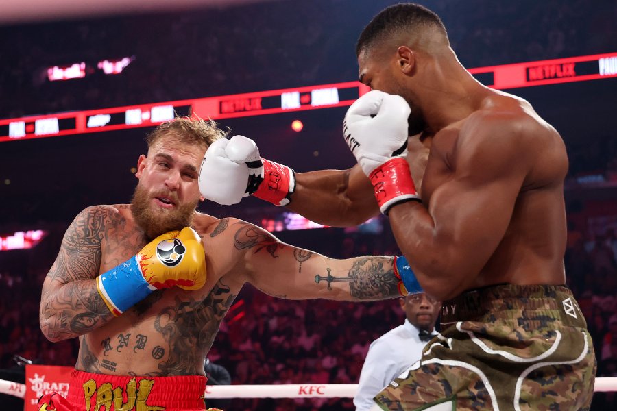 Джейк Пол срещу Антъни Джошуа в Маями1