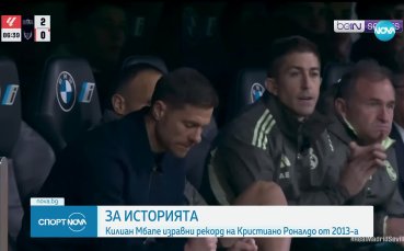 Мбапе изравни рекорд на Кристиано Роналдо