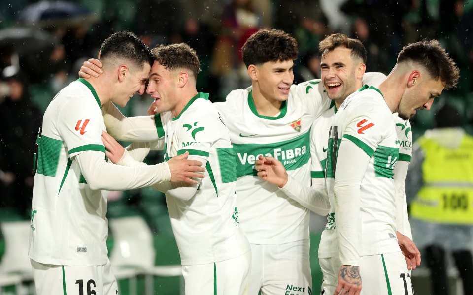 Елче разби Райо Валекано в последния си мач за годината