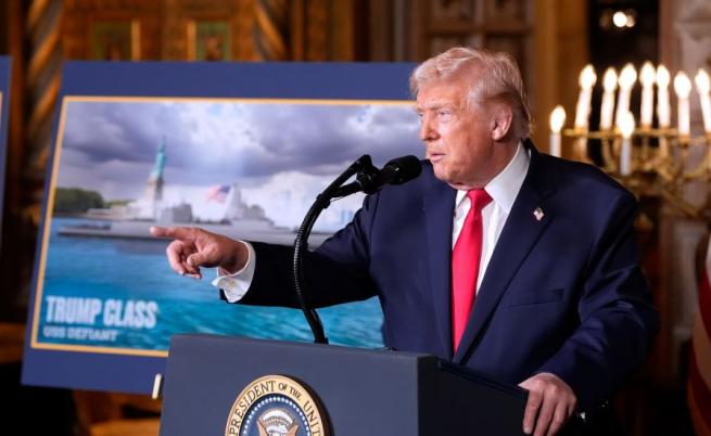 САЩ ще конструират нов клас бойни кораби с името на Тръмп