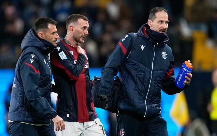 Удар за Болоня - Бернардески аут за поне шест седмици