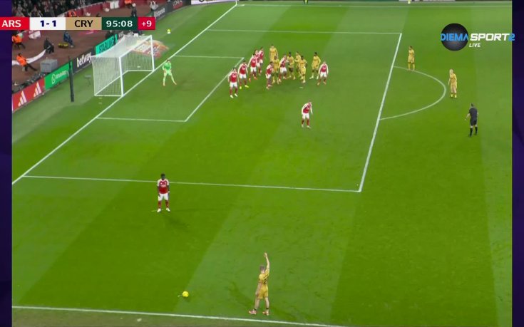 Марк Гехи попари Арсенал в добавеното време (видео)