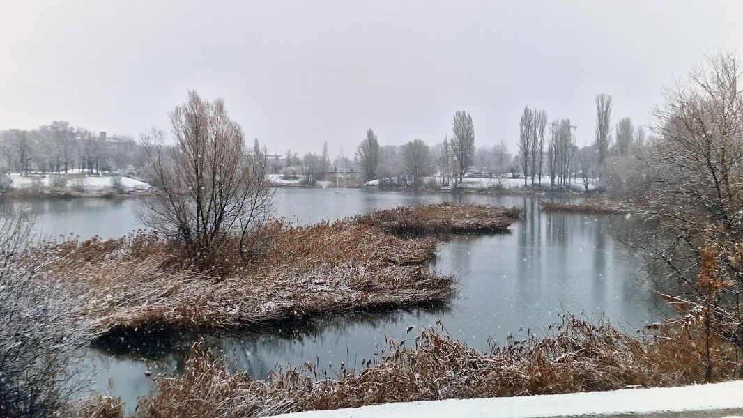 <p>Коледен сняг покри части от България - гледки от празничния ден</p>