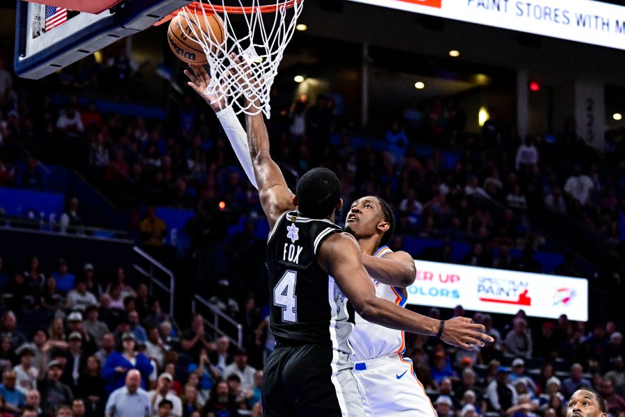 Оклахома Сити Тъндър Сан Антонио Спърс1