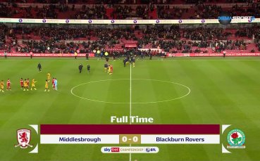 Мидълзбро - Блекбърн 0:0 /репортаж/
