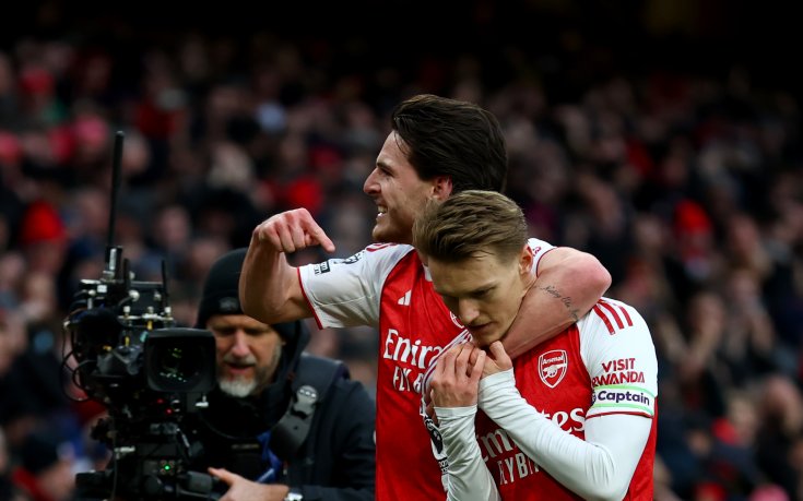 НА ЖИВО: Арсенал 1:0 Брайтън, капитанът откри за 