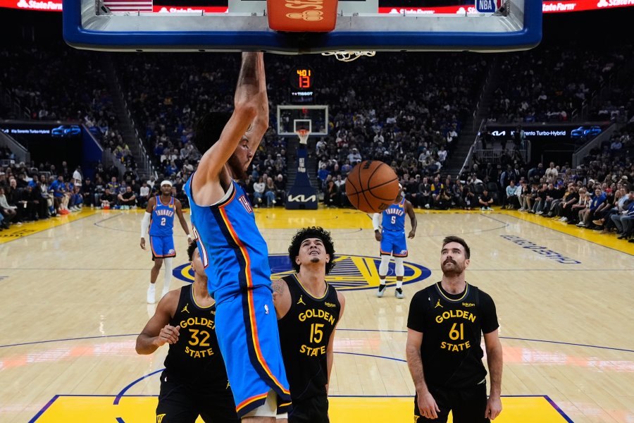 Голдън Стейт Уориърс Оклахома Сити Тъндър1