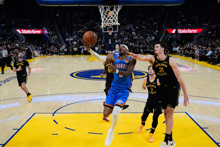 Голдън Стейт Уориърс Оклахома Сити Тъндър1