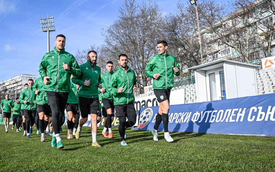 Първа тренировка на Черно море за 2026 година