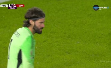 Фулъм бе на косъм от нов гол срещу Ливърпул