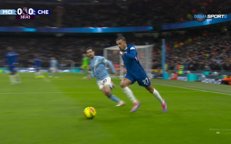 Манчестър Сити - Челси 1:0 /първо полувреме/