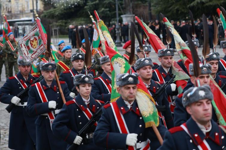 водосвет на бойните знамена на Българската армия