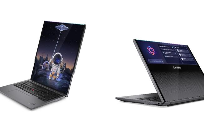 Lenovo Rollable Concept лаптоп