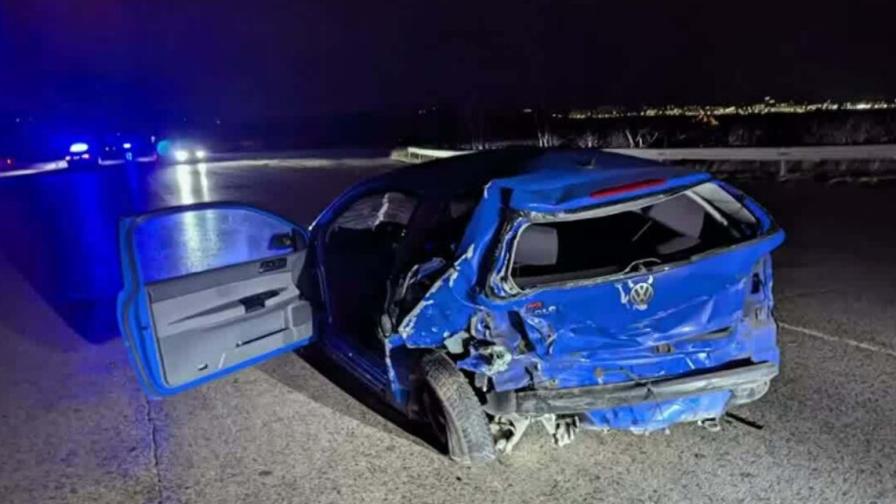 Жена без книжка помете две коли на пътя София - Банкя, има пострадали