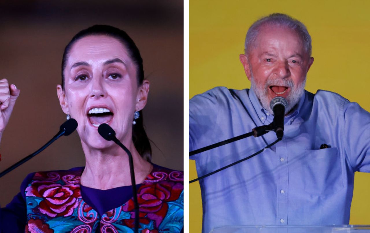 президент Мексико и Бразилия