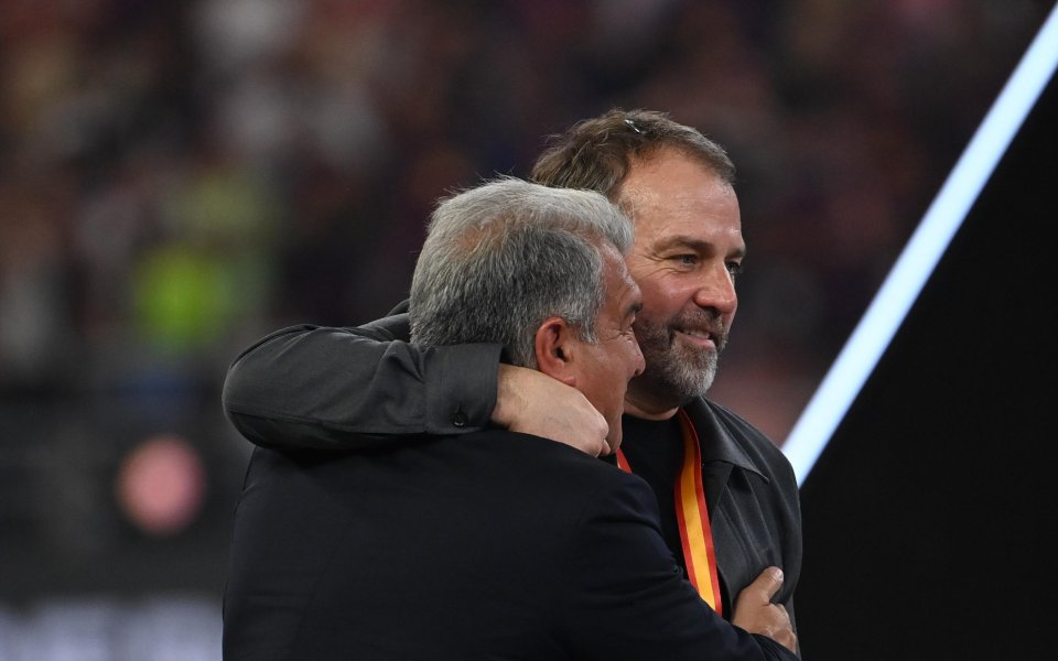 Флик похвали Рафиня и Араухо и обяви: Гордея се! Борихме сме заедно и играхме фантастично