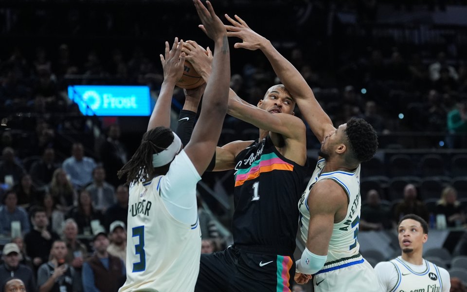 Сан Антонио Спърс - Милуоки Бъкс 119:101 точки / НБА, редовен сезон, 16.01.2026 г.