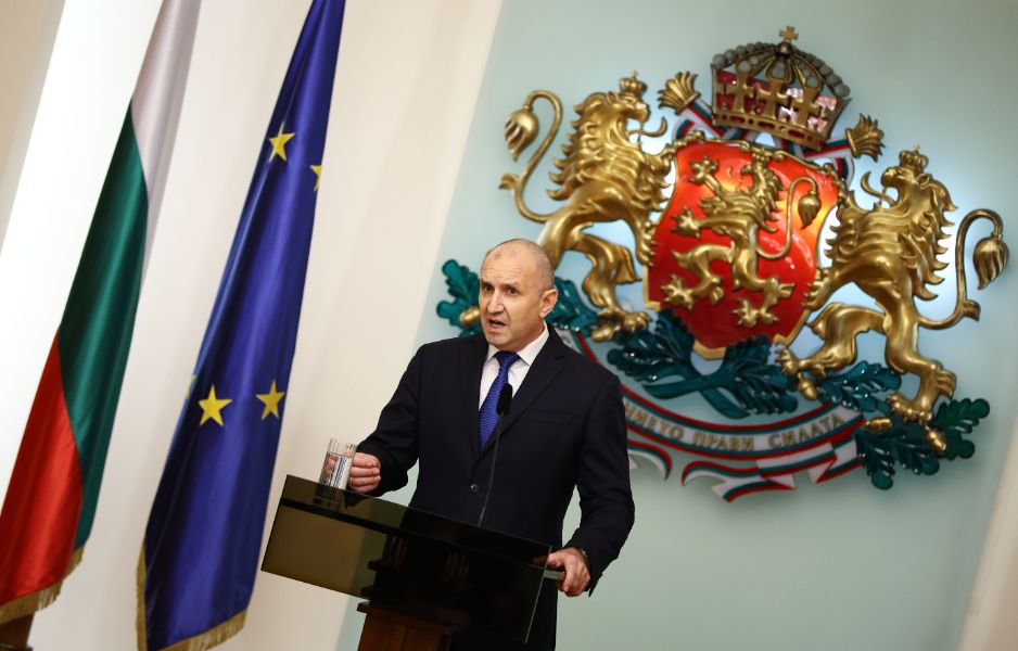 <p>Държавният глава Румен Радев с обръщение към българския народ.</p>