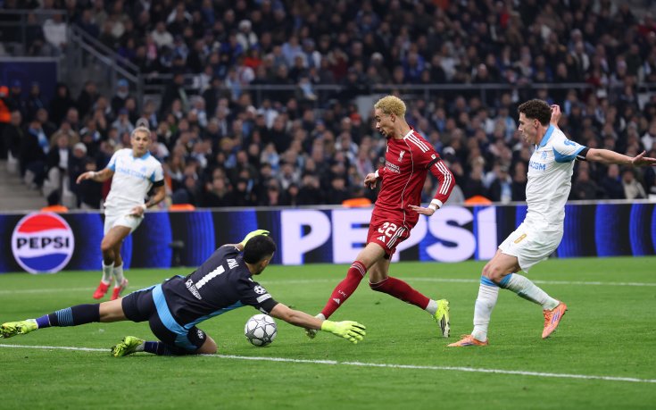 НА ЖИВО: Олимпик Марсилия - Ливърпул 0:1, Собослай откри