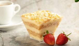 Мързелив "Наполеон" в чаша за 15 минути - рецепта, която трябва да опитате