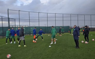 Хебър вече тренира в Анталия