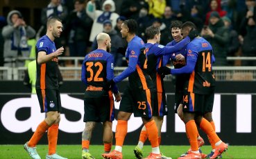 Росен Божинов видя от пейката как Интер разби Пиза в шоу на 