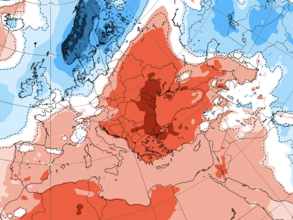 Краят на януари и началото на февруари с температури над обичайните сезонни нива