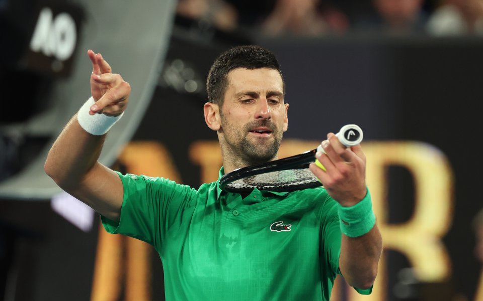 Ботик ван де Зандсхулп - Новак Джокович 0:3 сета / Australian Open, трети кръг, 24.01.2026 г.