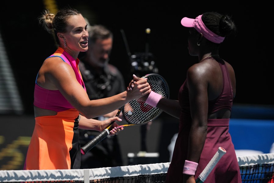 Арина Сабаленка Виктория Мбоко1