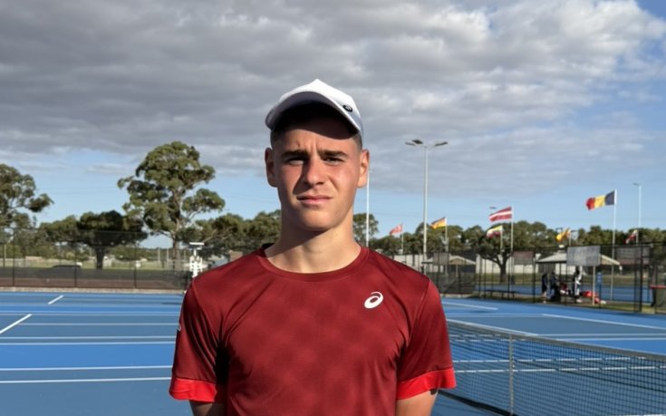 Димитър Кисимов отпадна драматично на Australian Open при юношите