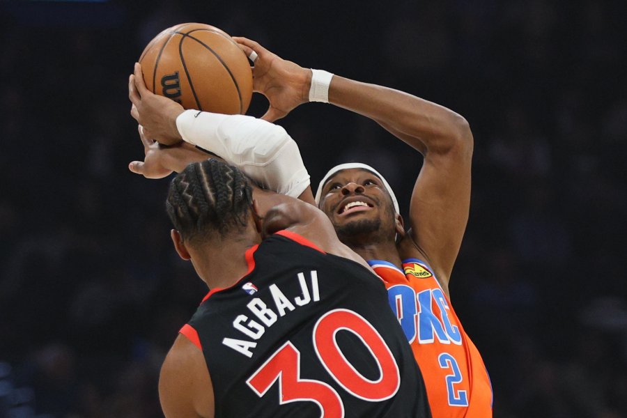 Оклахома Сити Тъндър Торонто Раптърс1