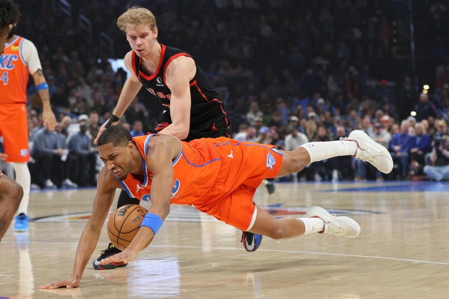 Оклахома Сити Тъндър Торонто Раптърс1