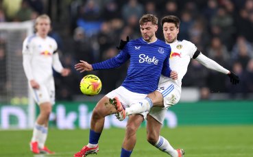 Илия Груев помогна на Лийдс да вземе точка като гост на Евертън