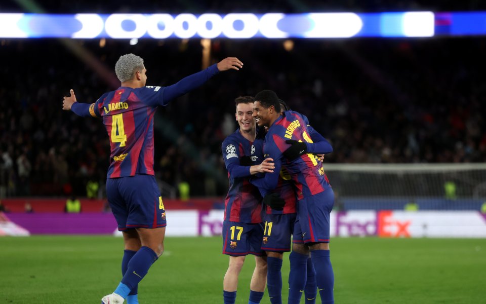 Барселона - Копенхаген 4:1 / Шампионска лига, групова фаза, осми кръг, 28.01.2026 г.