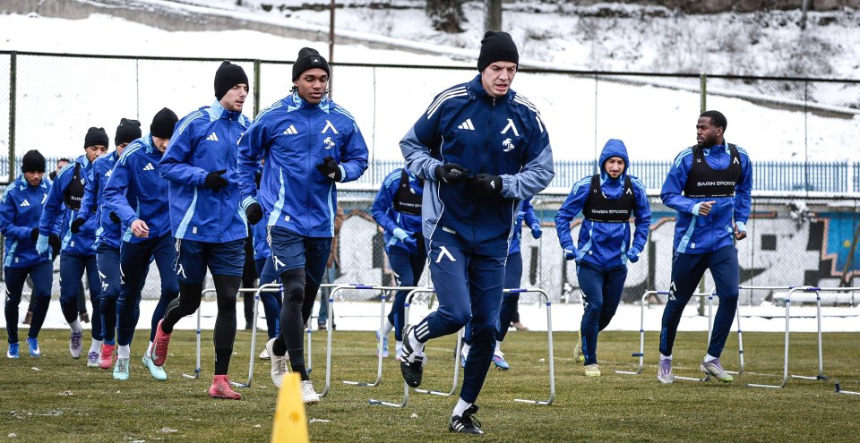 Тренировка на Левски1