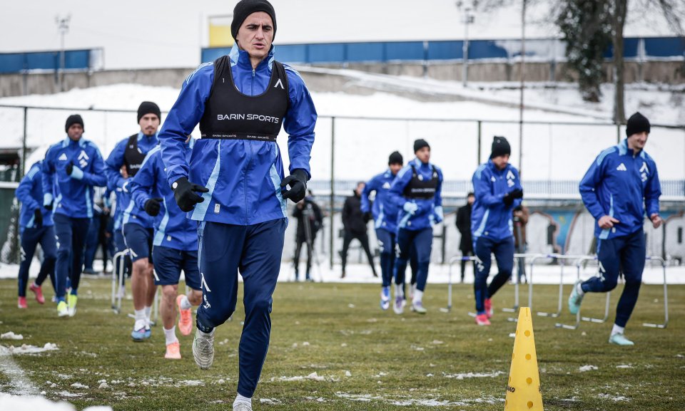 Тренировка на Левски1