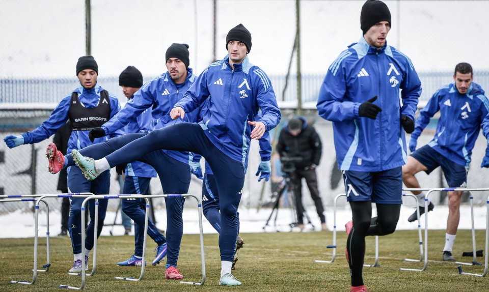 Тренировка на Левски1