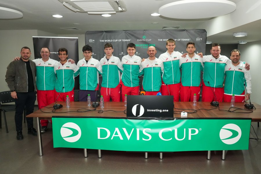 Пресконференция на отбора на България преди мачовете с Белгия за1