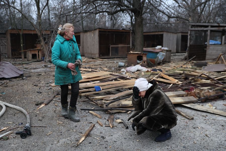 <p>При руска въздушна атака е ударен приют за кучета в украинския град Запорожие, предаде Асошиейтед прес.</p>