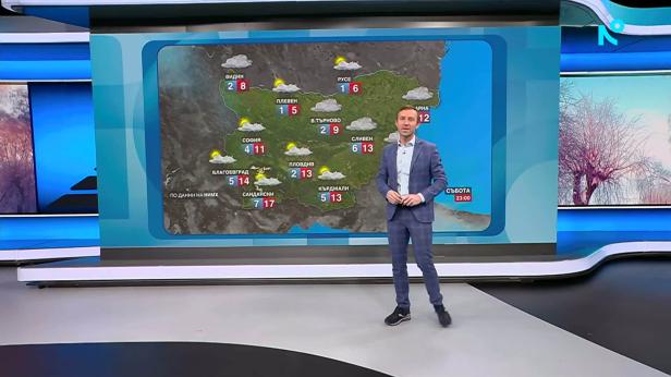 Прогноза за времето | Обедна емисия | 7 февруари 2026