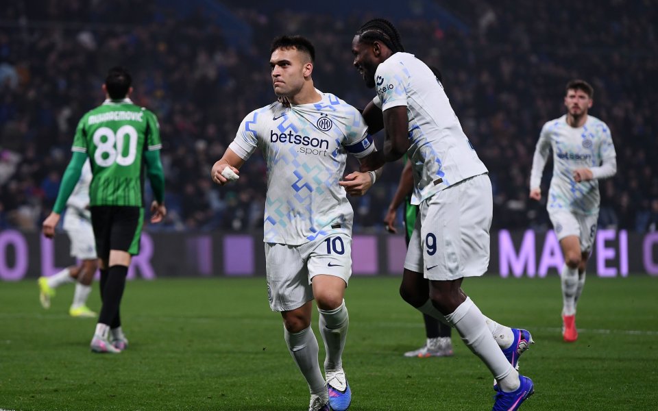 Интер продължава да гази в Серия А, Лаутаро Мартинес влезе в историята