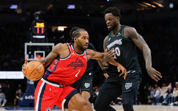 ЛА Лейкърс се разправи с Минесота след нова лекция от Кауай Ленард