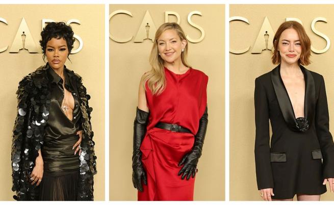 От Кейт Хъдсън до Ема Стоун: Най-стилните визии от обяда на номинираните за „Оскар“