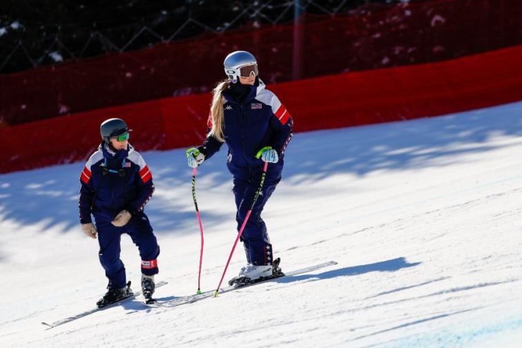 Брутално падане на Линдзи Вон сложи край олимпийската и приказка