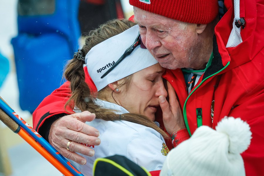 Биатлон спринт 7 5 км при жените на Зимните олимпийски1