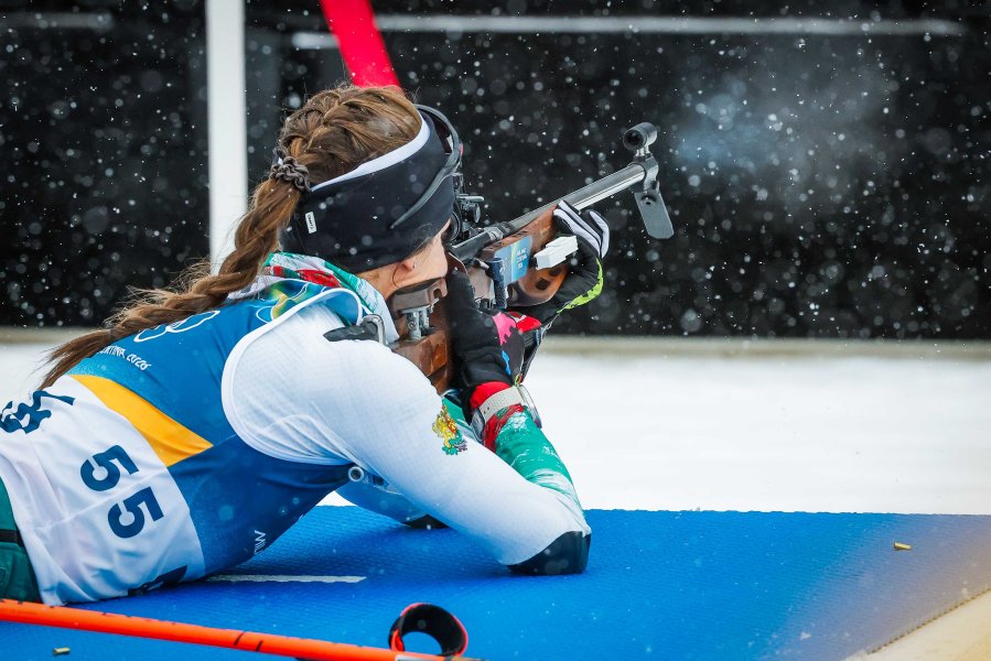 Биатлон спринт 7 5 км при жените на Зимните олимпийски1