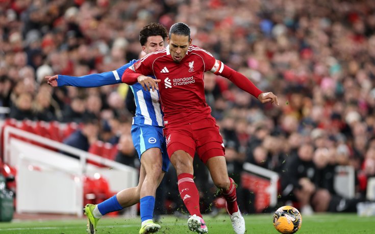 НА ЖИВО: Ливърпул - Брайтън 0:0