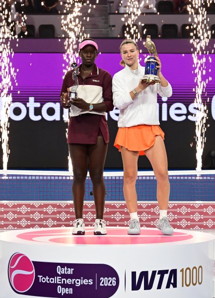 Каролина Мухова победи Виктория Мбоко и вдигна титлата в Доха1